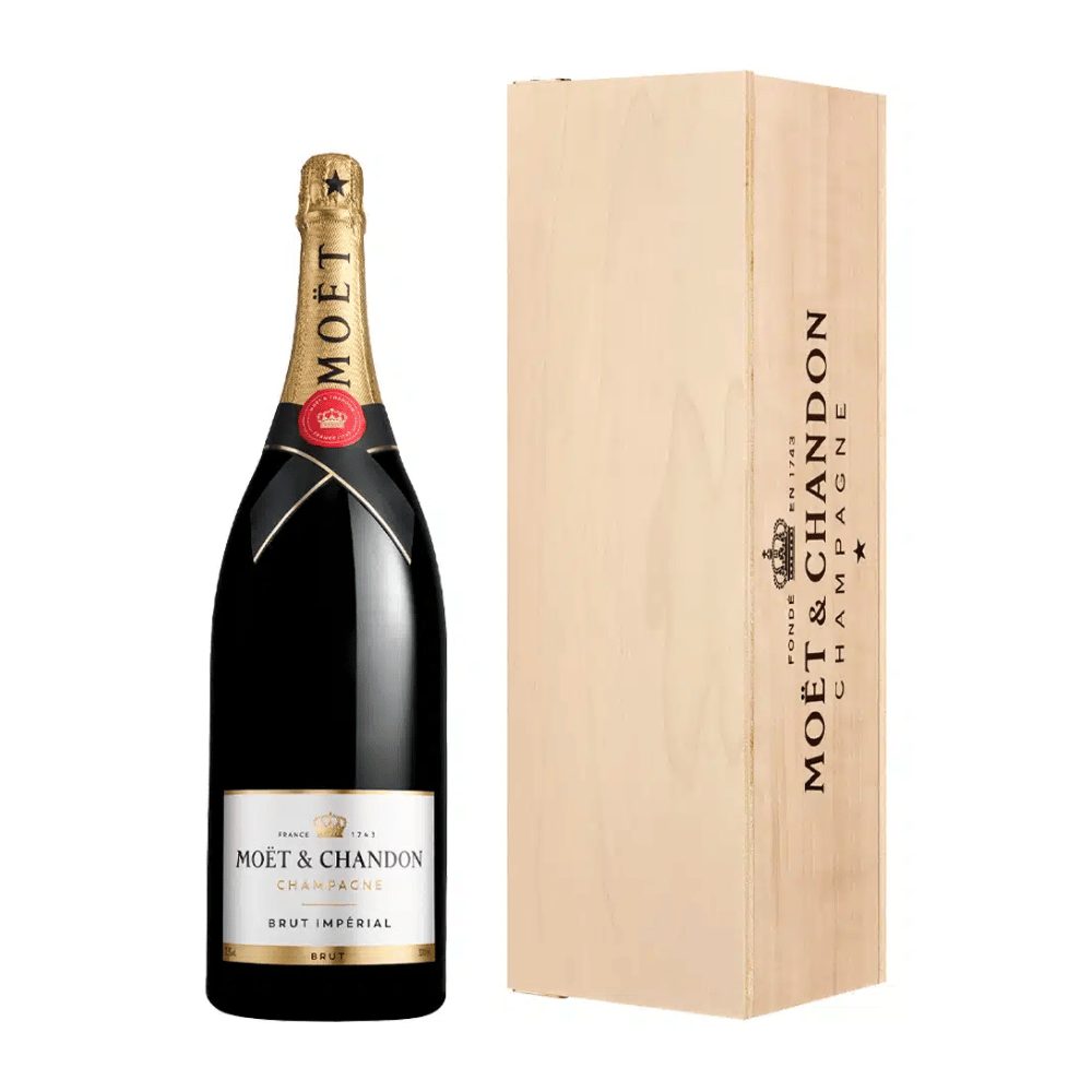 Szampan Moet & Chandon Brut Imperial 12% białe wytrawne 3000 ml skrzynka