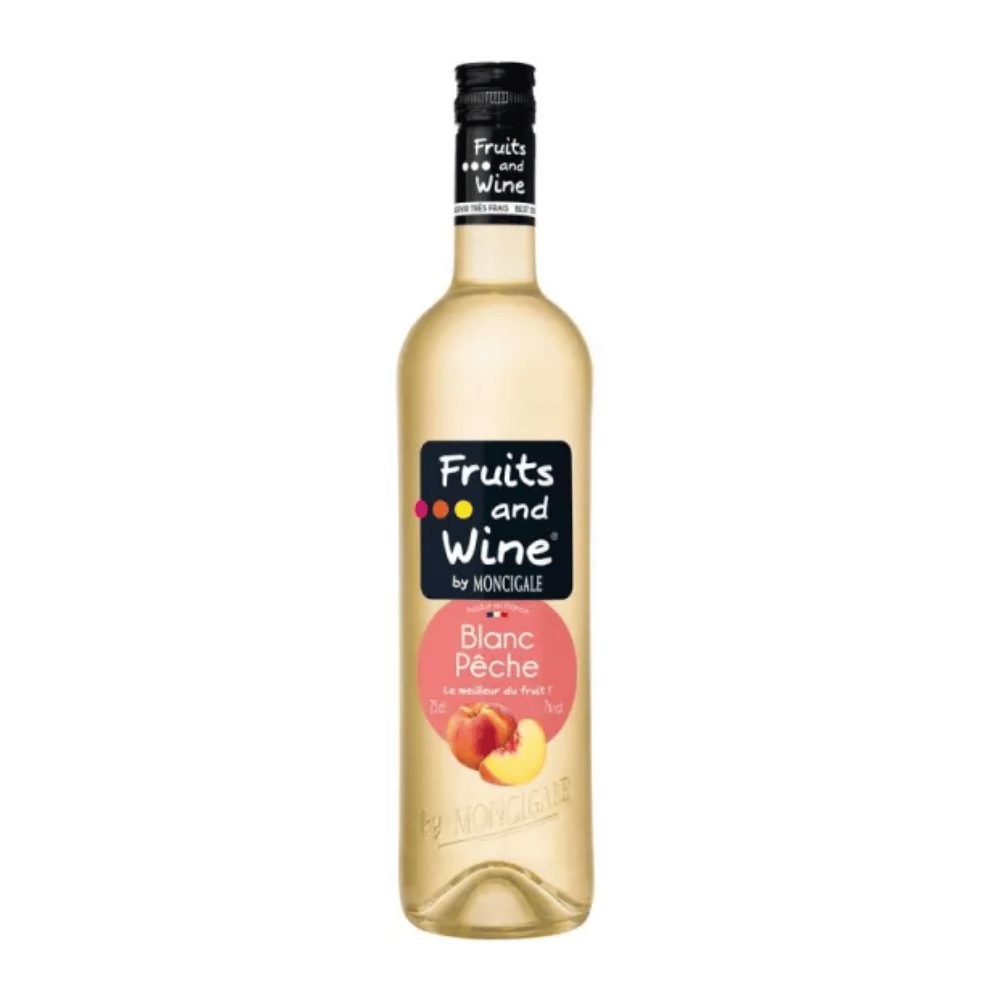 Wino Fruits & Wine Blanc Peche 7% białe półsłodkie 750 ml