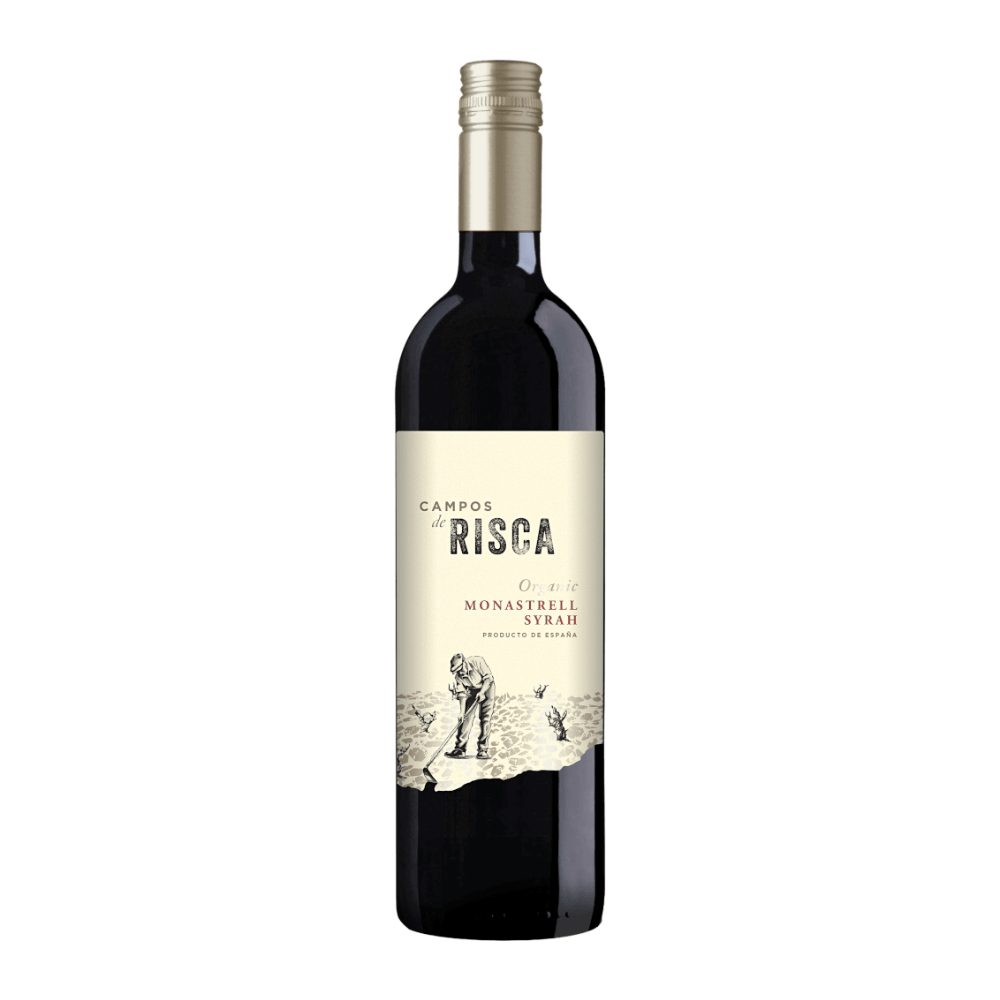 Wino Campos de Risca Monastrell Syrah 14,5% czerwone wytrawne 750 ml