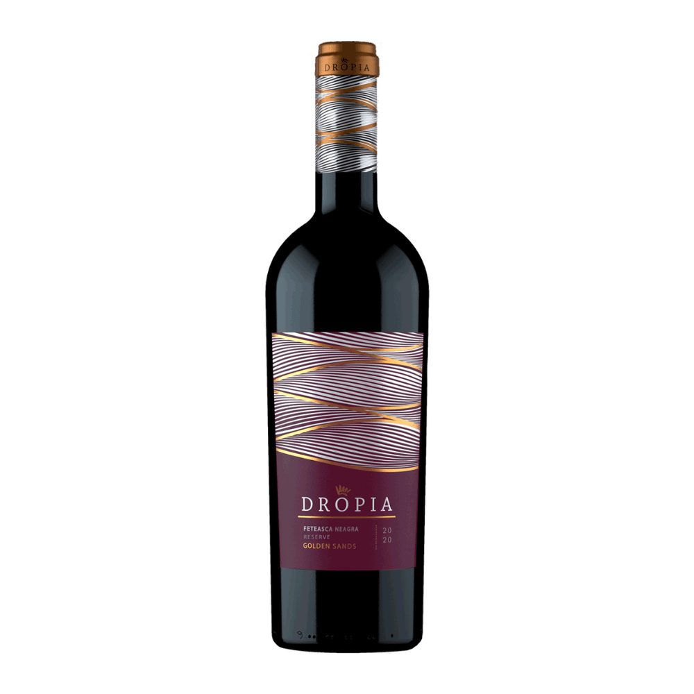 Wino Dropia Golden Sands Fetească Neagră Reserve 15% czerwone wytrawne 750 ml