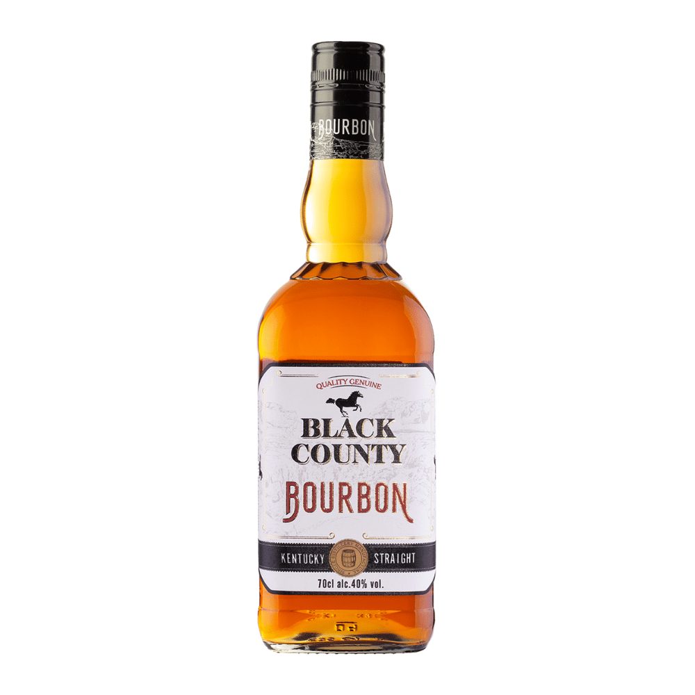 Whiskey Black County Kentucky Straigth Bourbon 40% 700 ml