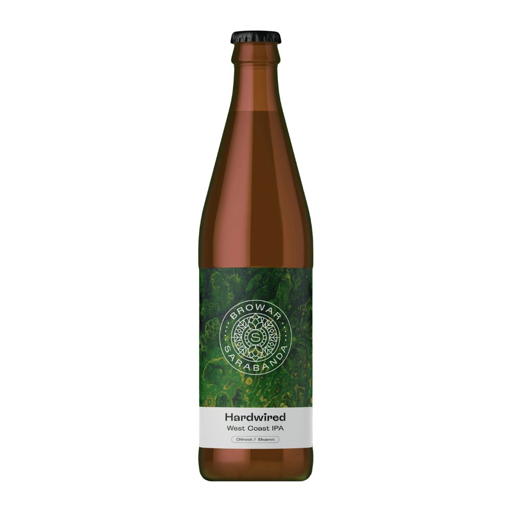 Piwo Sarabanda Hardwired West Coast IPA 5,7% 500 ml