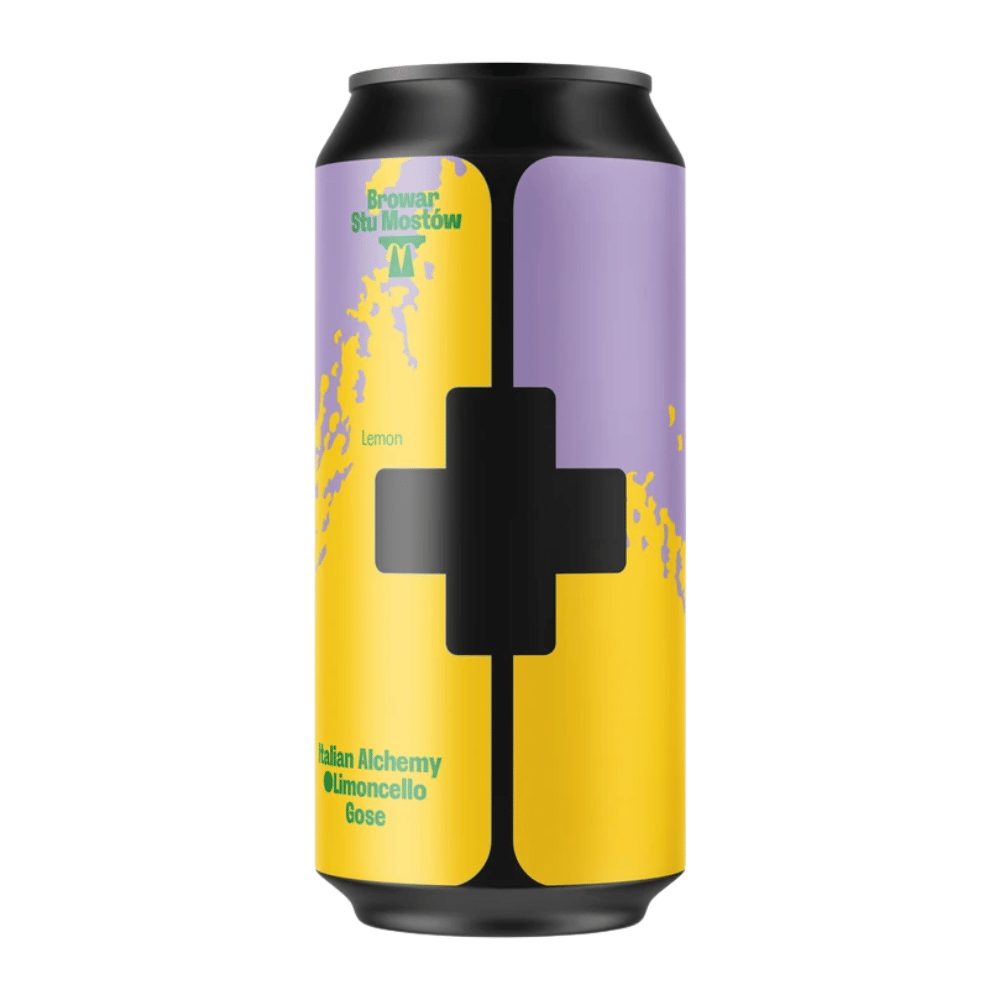 Browar Stu Mostów Italian Alchemy Limoncello Gose 3,2% 500 ml puszka