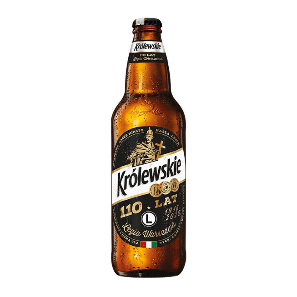 Piwo Królewskie Czarne 5,2% 500 ml