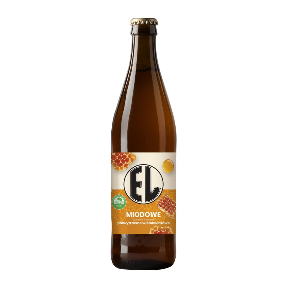 Piwo El Miodowe 5,1% 500 ml