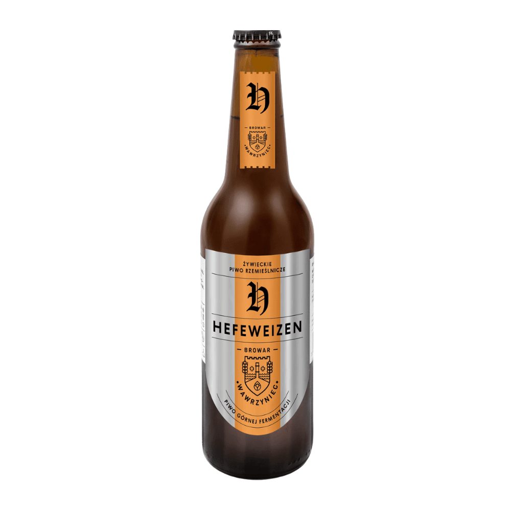 Piwo Browar Wawrzyniec Hefeweizen 4,9% 500 ml