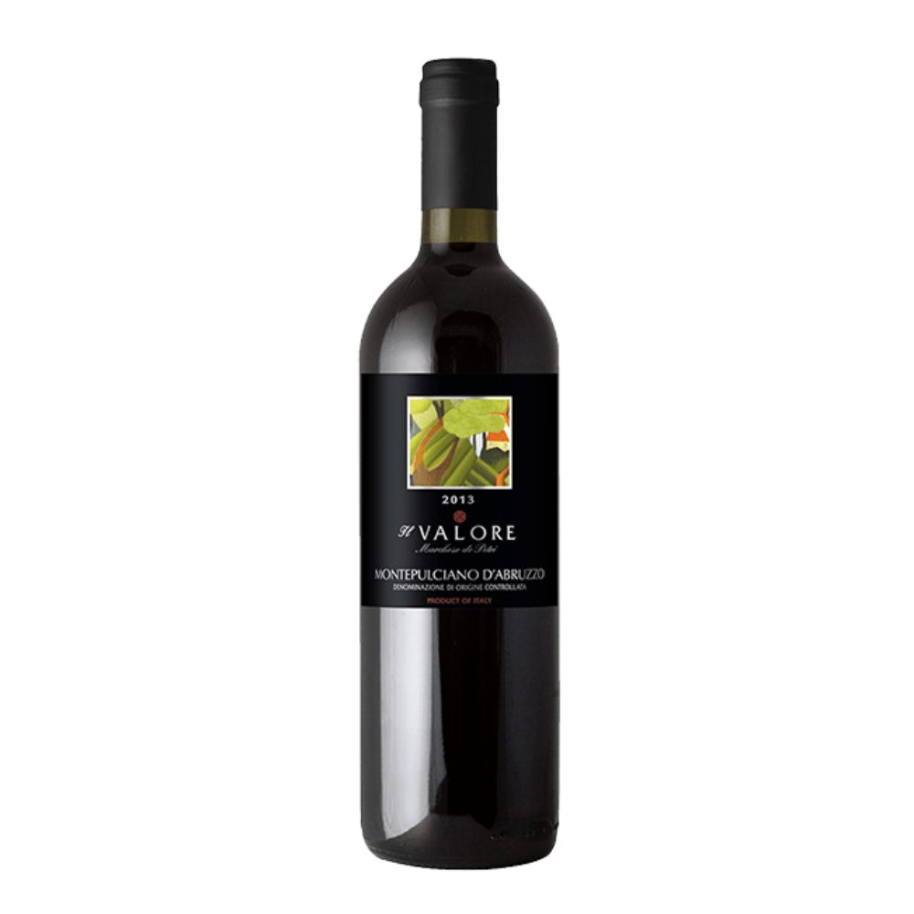 Wino Il Valore Montepulc Dabruzzo 12% czerwone wytrawne 750 ml