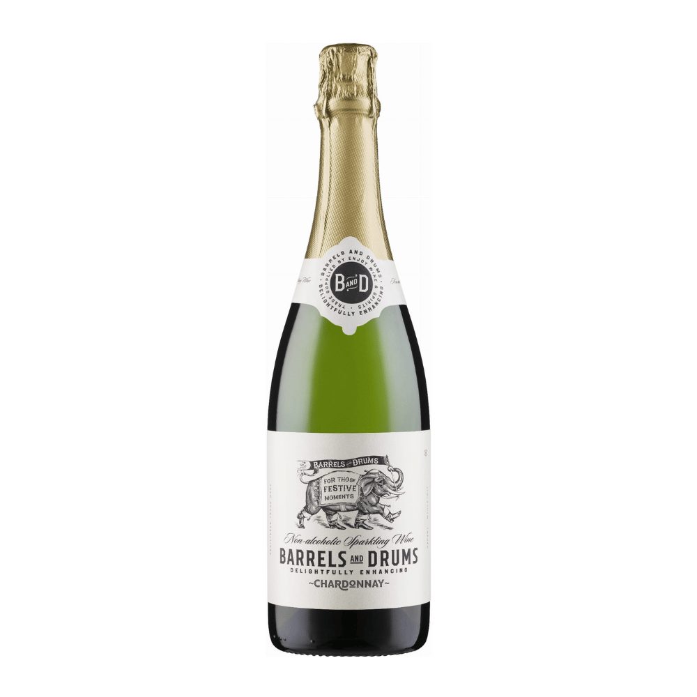 Winu Musujące Barrels And Drums Sparkling Chardonnay 0% białe wytrawne 750 ml
