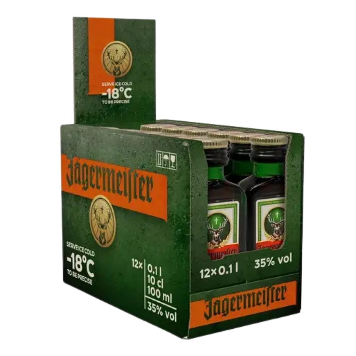 Likier Jagermeister 35% 12 x 100 ml