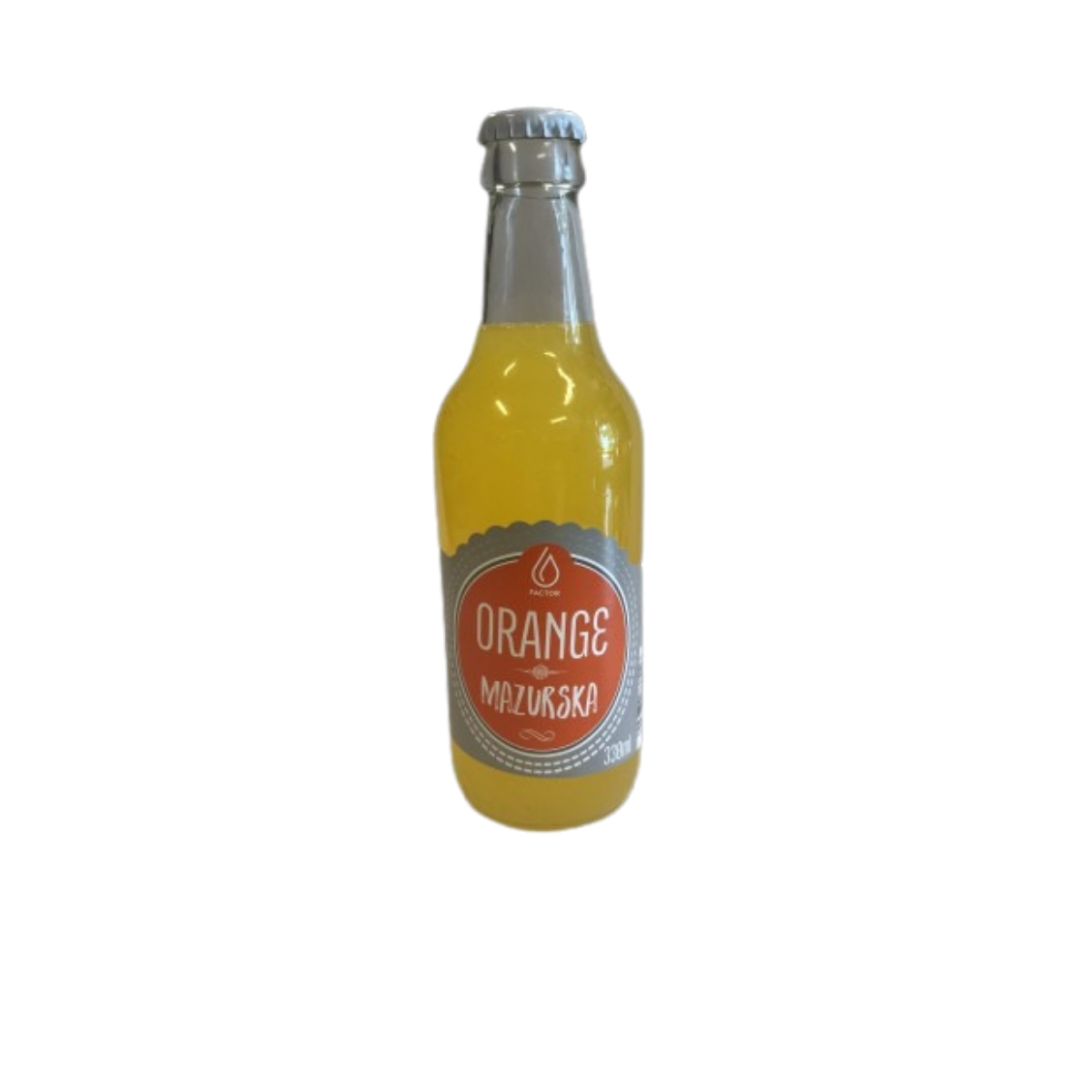 Mazurska Oranżada Orange 20 x 330 ml DRS