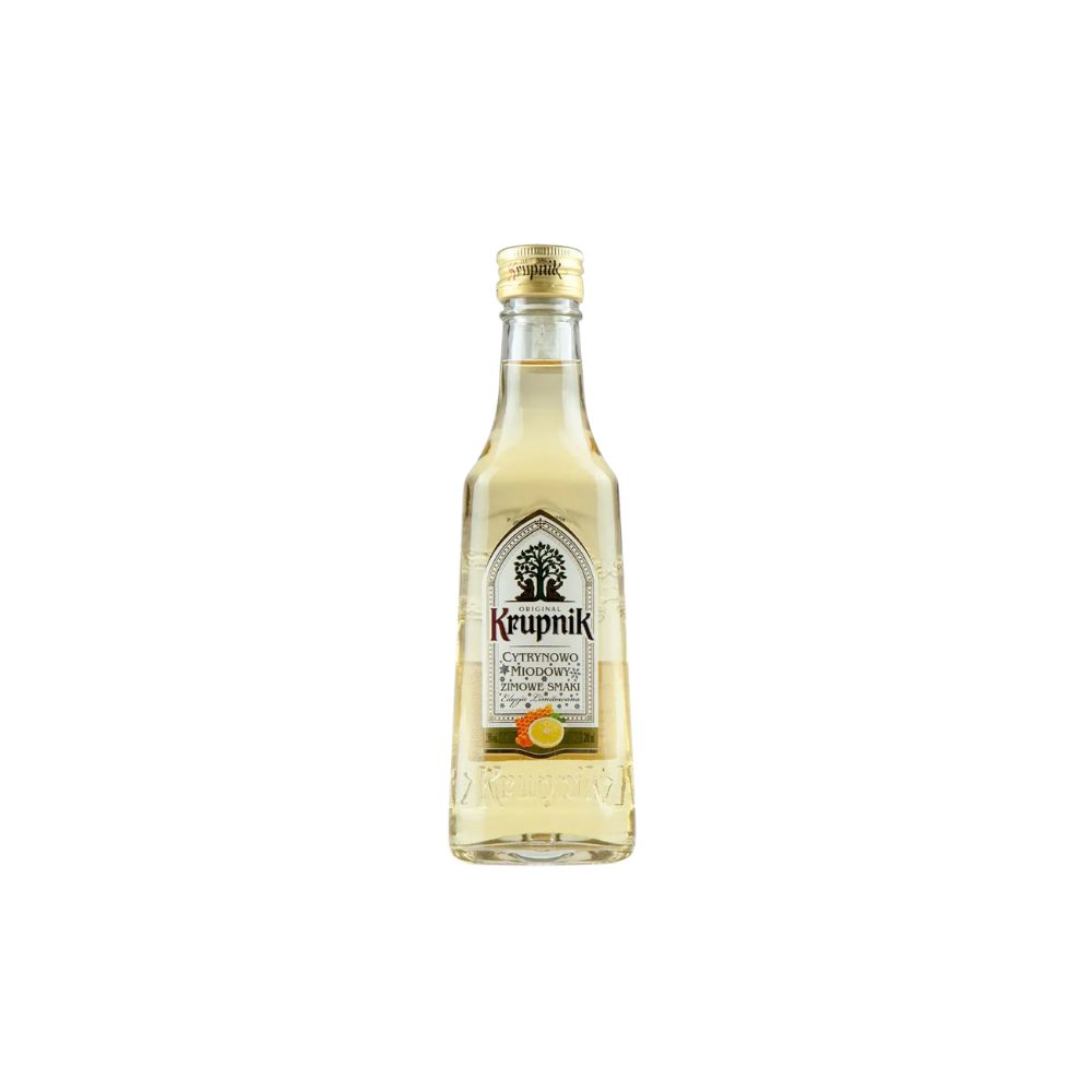 Likier Krupnik Cytrynowo-Miodowy 28% 200 ml