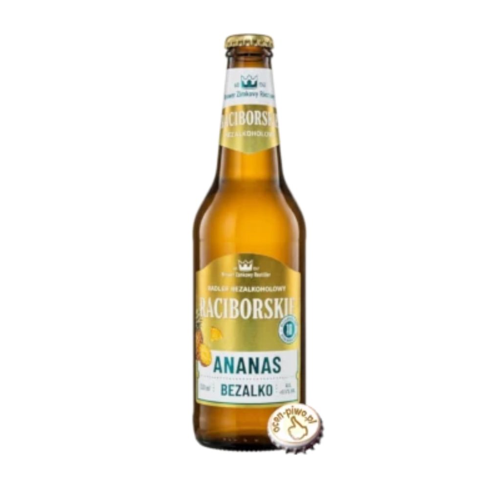 Piwo Raciborskie Radler Ananas 0% 500 ml