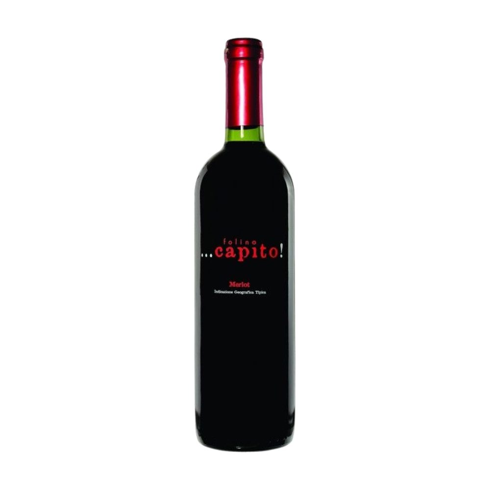 Wino Capito Folino Merlot 11,5% czerwone wytrawne 750 ml