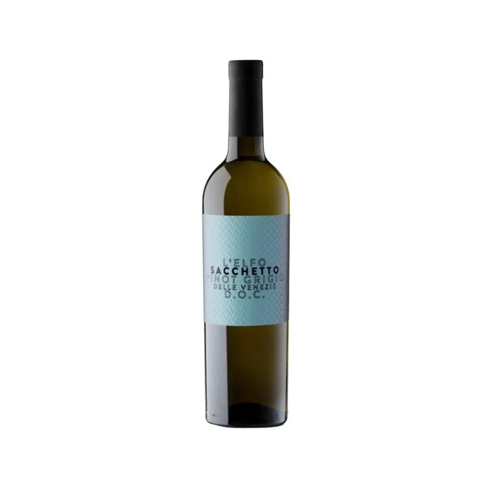 Wino Sacchetto L'Elfo Pinot Grigio 12% białe wytrawne 750 ml