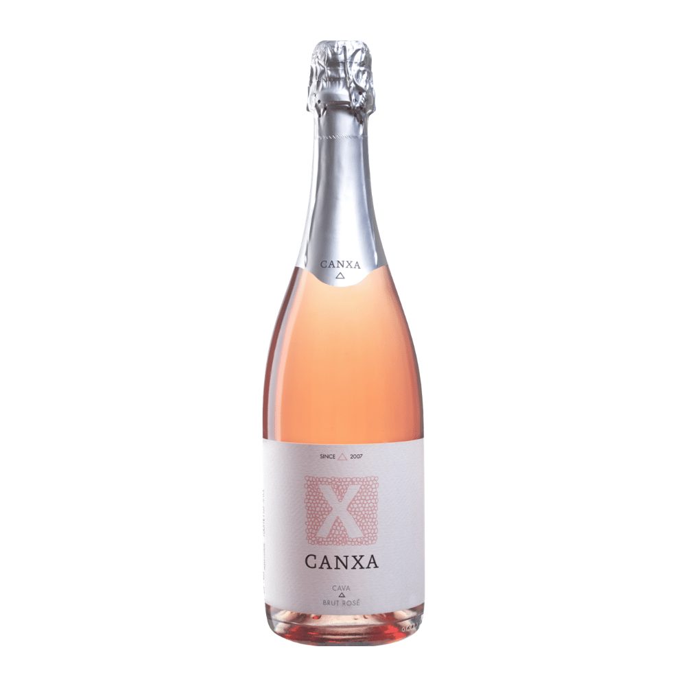 Wino musujące Can Xa Rose 11,5% różowe wytrawne 750 ml