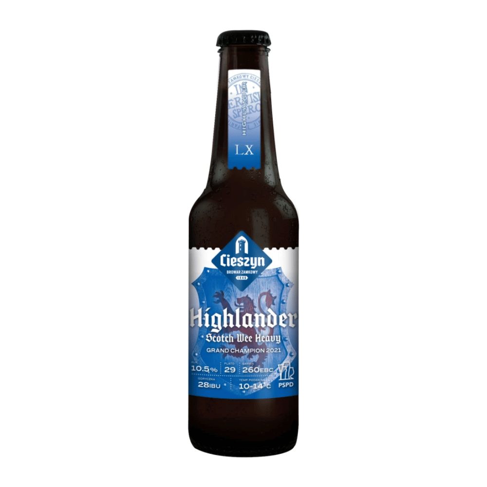 Piwo Cieszyn Highlander Skotch Wee Heavy 10,5% 330 ml