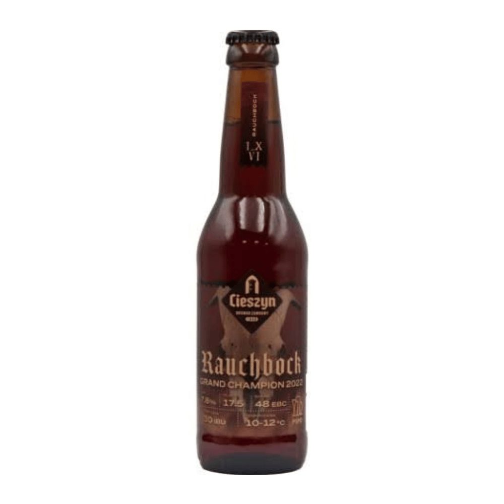 Piwo Cieszyn Rauchbock 7,8% 330 ml