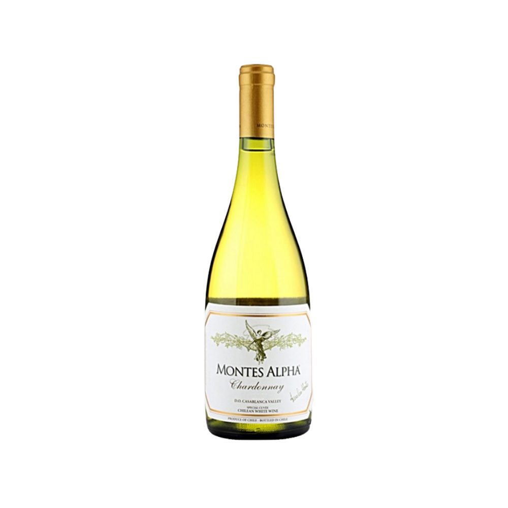 Montes Alpha Chardonnay Casablanca 13,5% białe wytrawne 750 ml