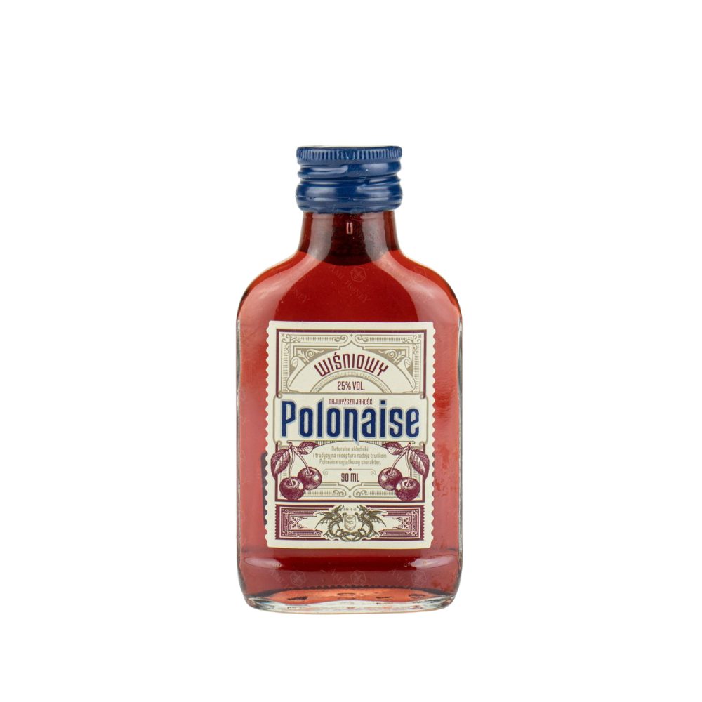 Likier Polonaise Wiśnia 25% 90 ml