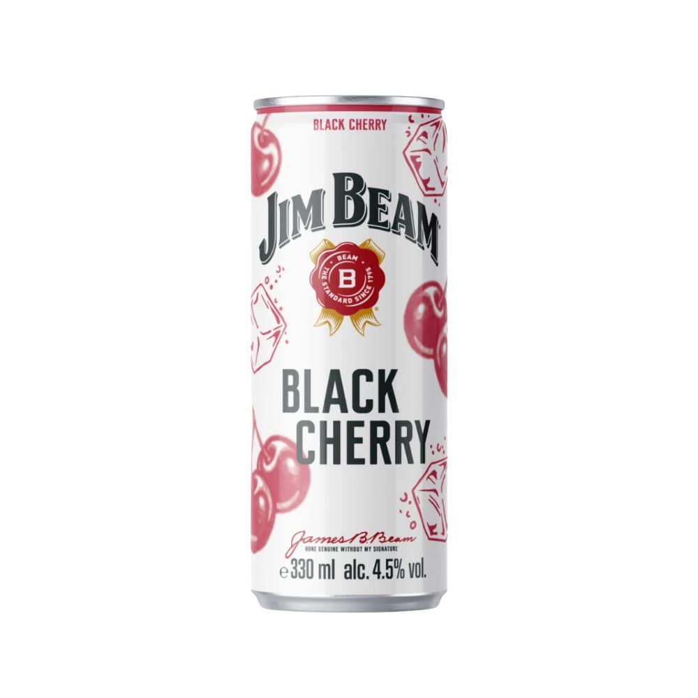 RTD Jim Beam Black Cherry 4,5% 330 ml puszka DRS