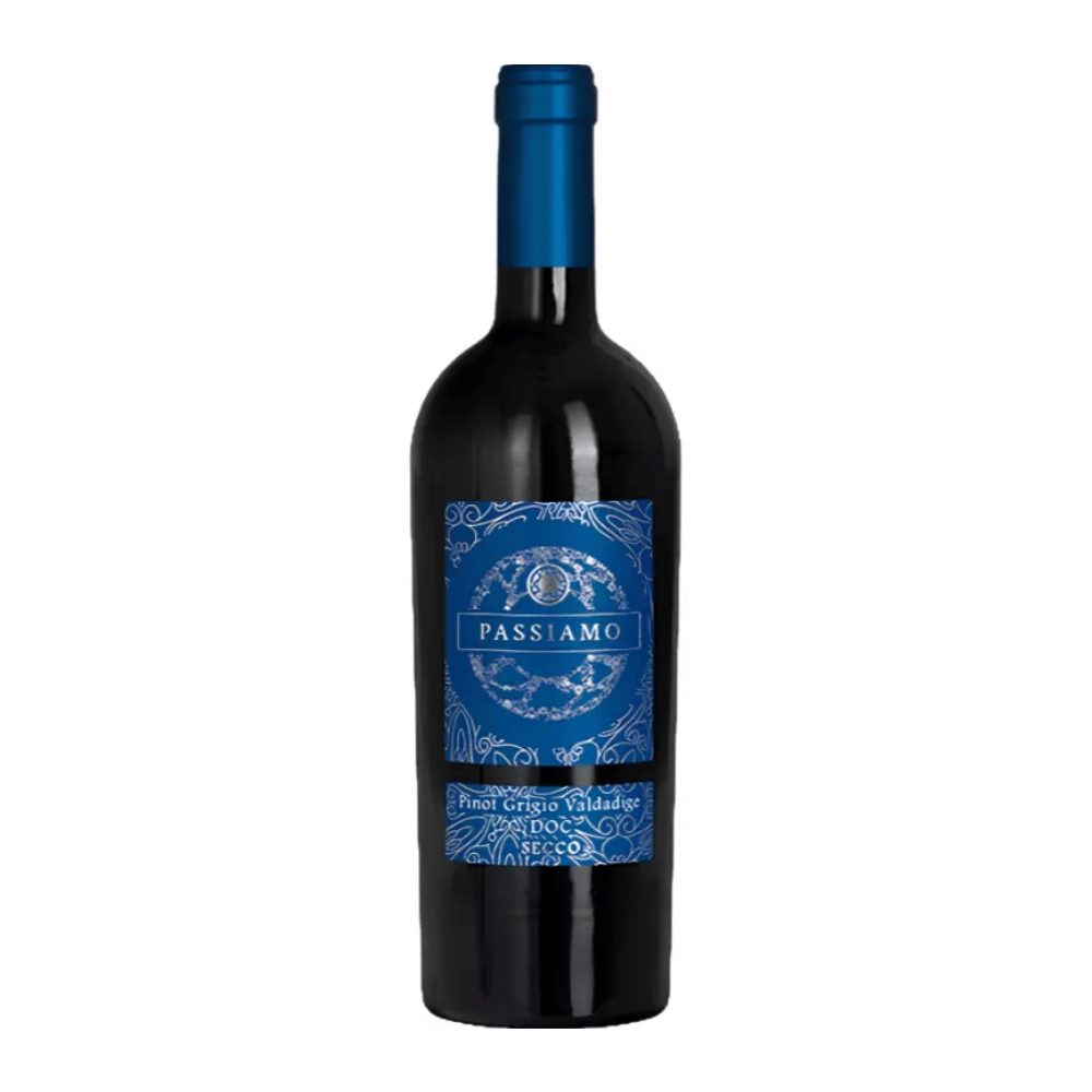 Wino Passiamo Pinot Grigo DOC Valdadige 12,5% białe wytrawne 750 ml