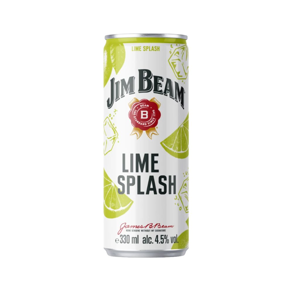 RTD Likier Jim Beam Lime Splash 4,5% 330 ml puszka DRS