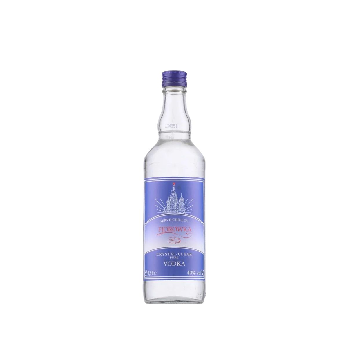Wódka Fjorowka Czysta 40% 500 ml