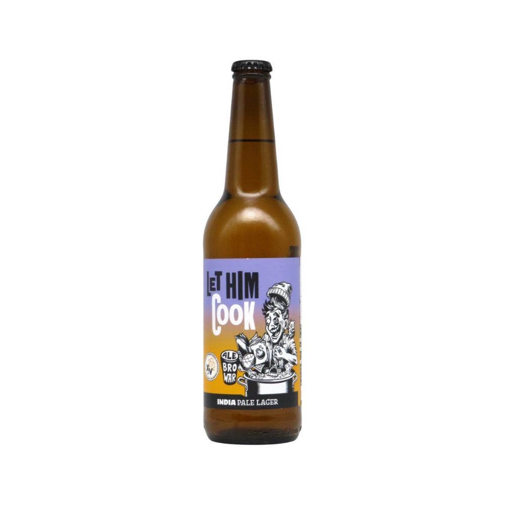Piwo Alebrowar Let Him Cook India Pale Lager 5,6% 500 ml