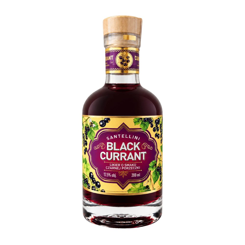 Likier Santellini Black Currant 17,5% 200 ml