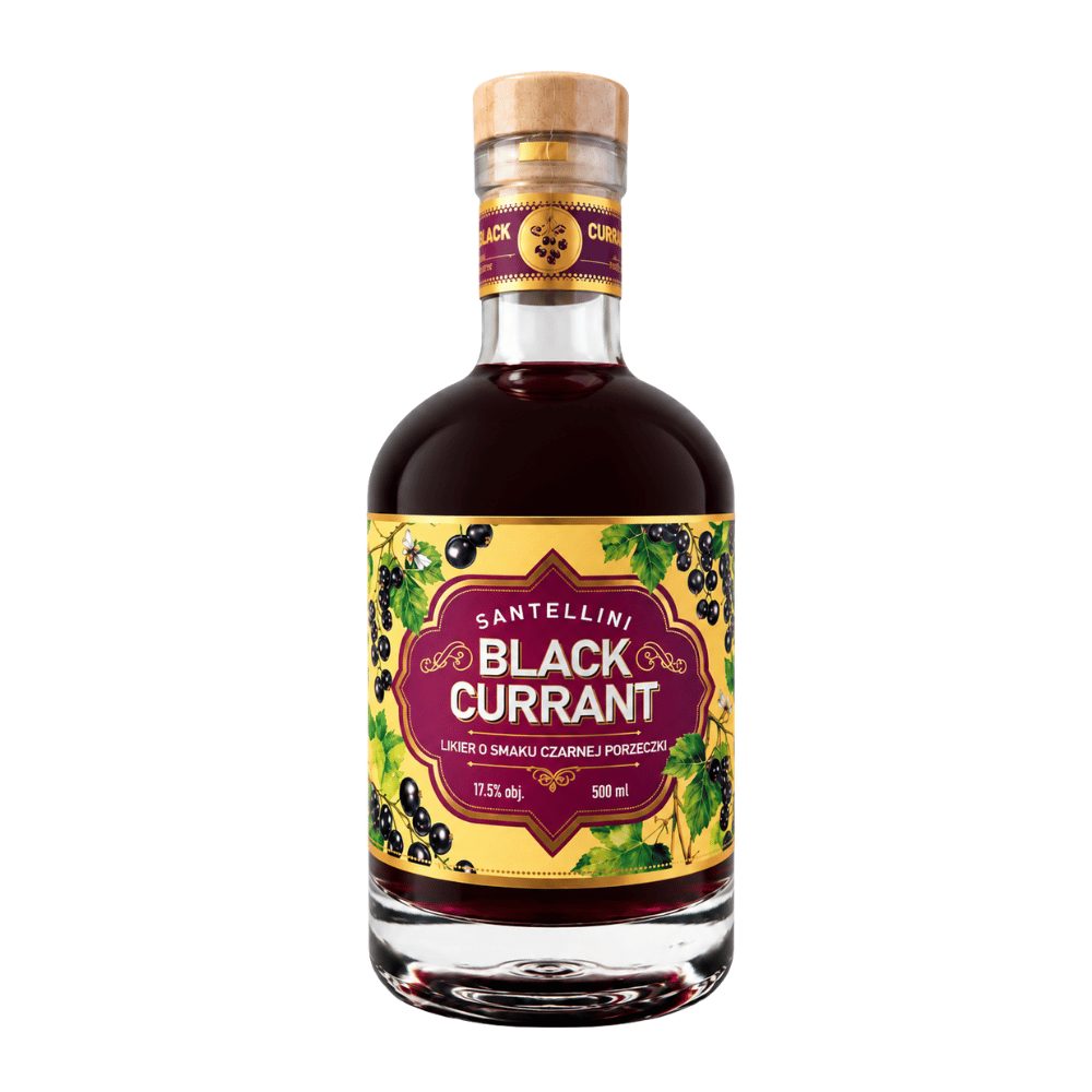 Likier Santellini Black Currant 17,5% 500 ml