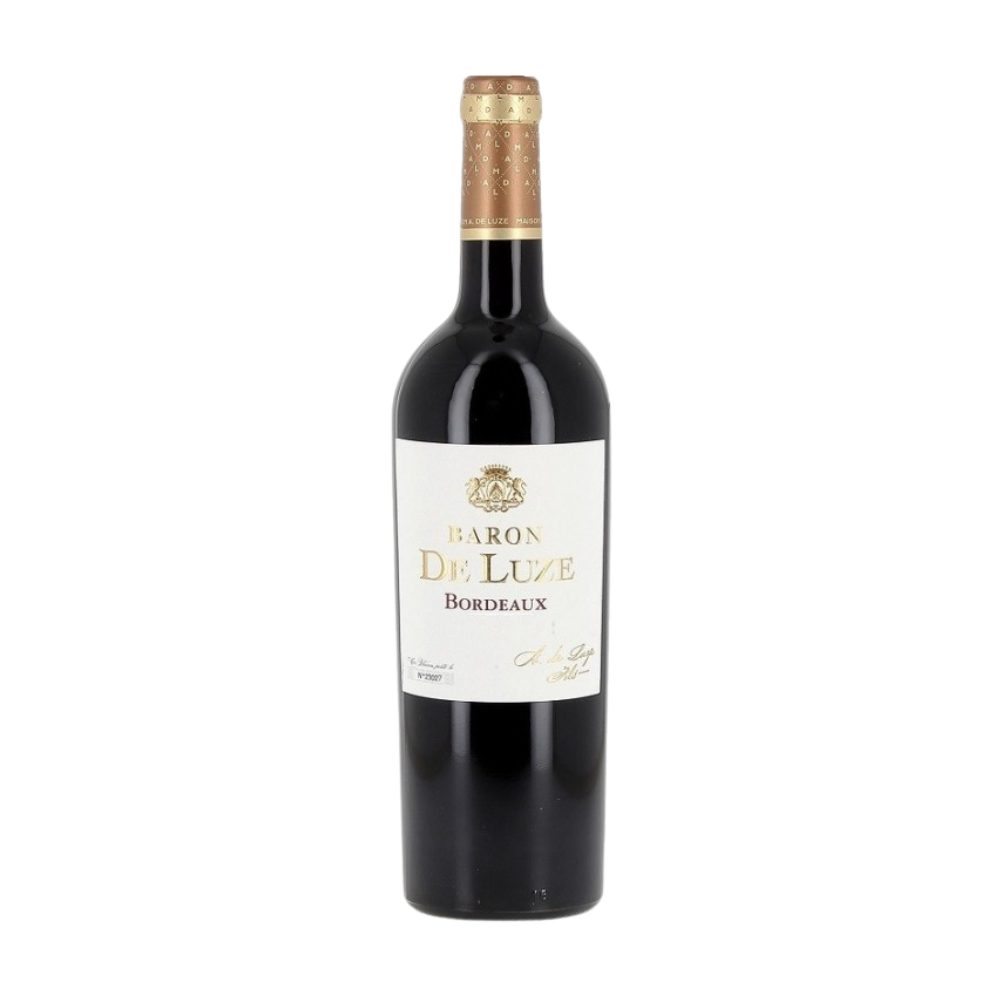 Wino Baron De Luze Rouge 13,5% czerwone wytrawne 750 ml