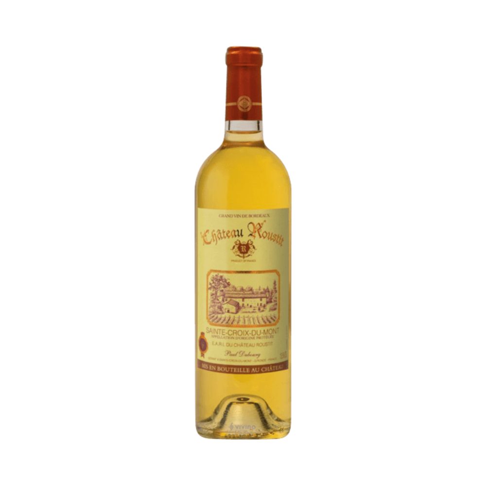 Wino Chateau Roustit Sainte Croix do Mont 2011 12,5% białe słodkie 750 ml