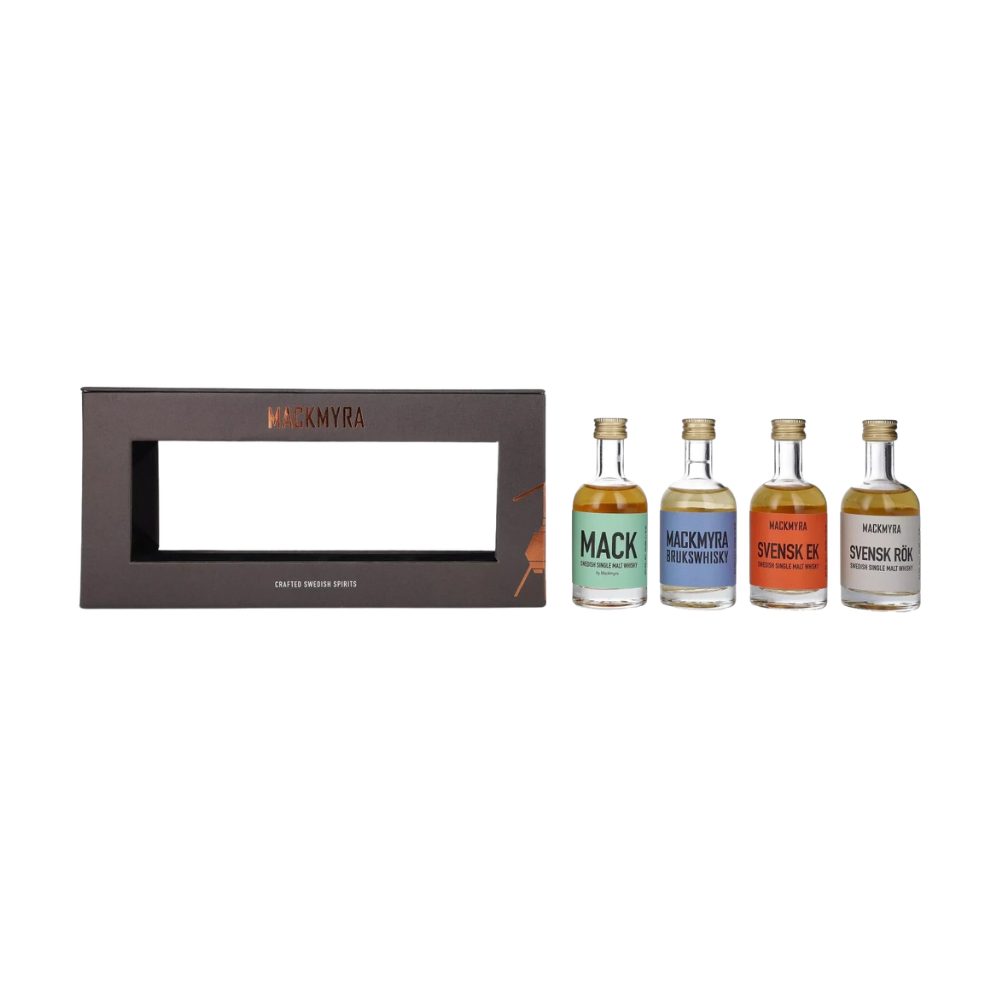 Whisky Miniaturka Mackyra Classics collection 43,4% 4 x 50ml