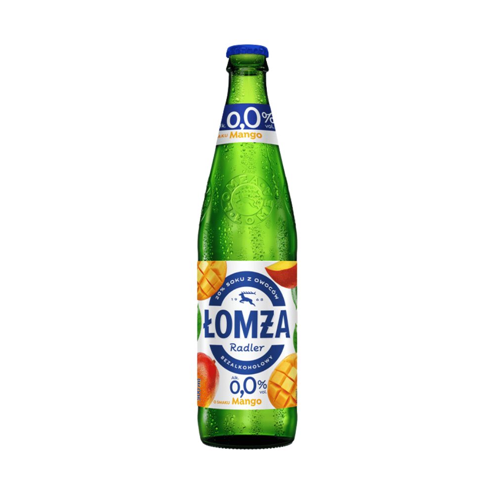 Piwo Łomża Radler 0% 20 x 500 ml