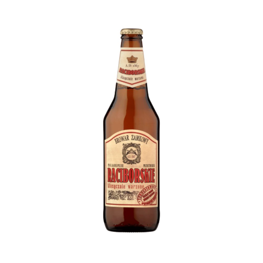Piwo Raciborskie 5% 12 x 500 ml puszka DRS