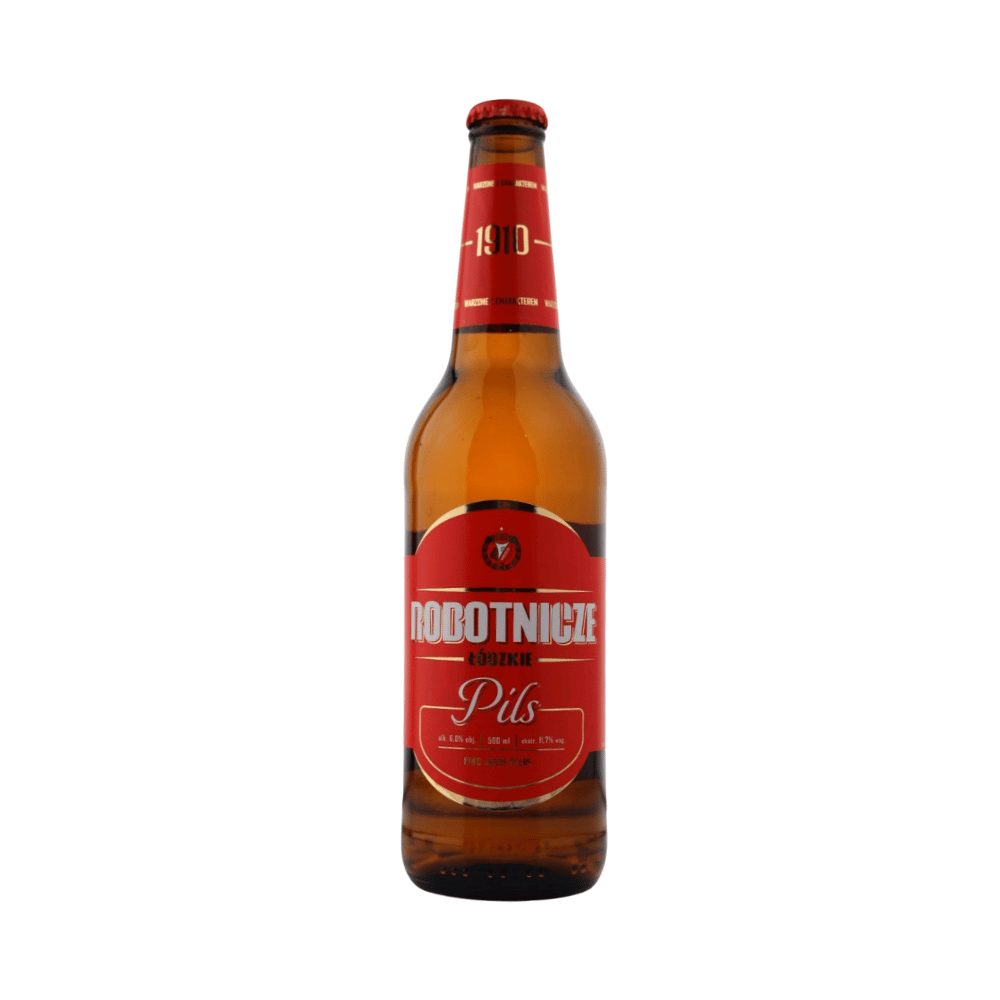 Piwo Robotnicze Łódzkie Pils 6% 20 x 500 ml