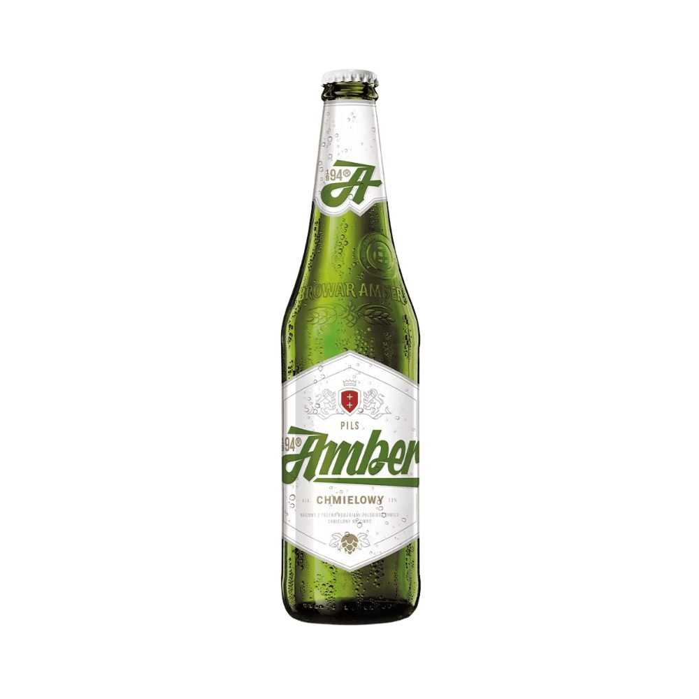 Piwo Amber Chmielowy 5% 6 x 4 x 500 ml puszka DRS