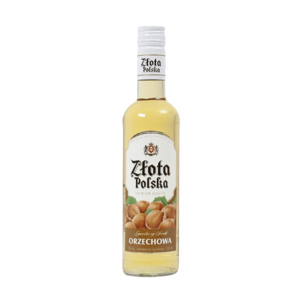 Wódka Złota Polska Orzechowa 30% 500 ml