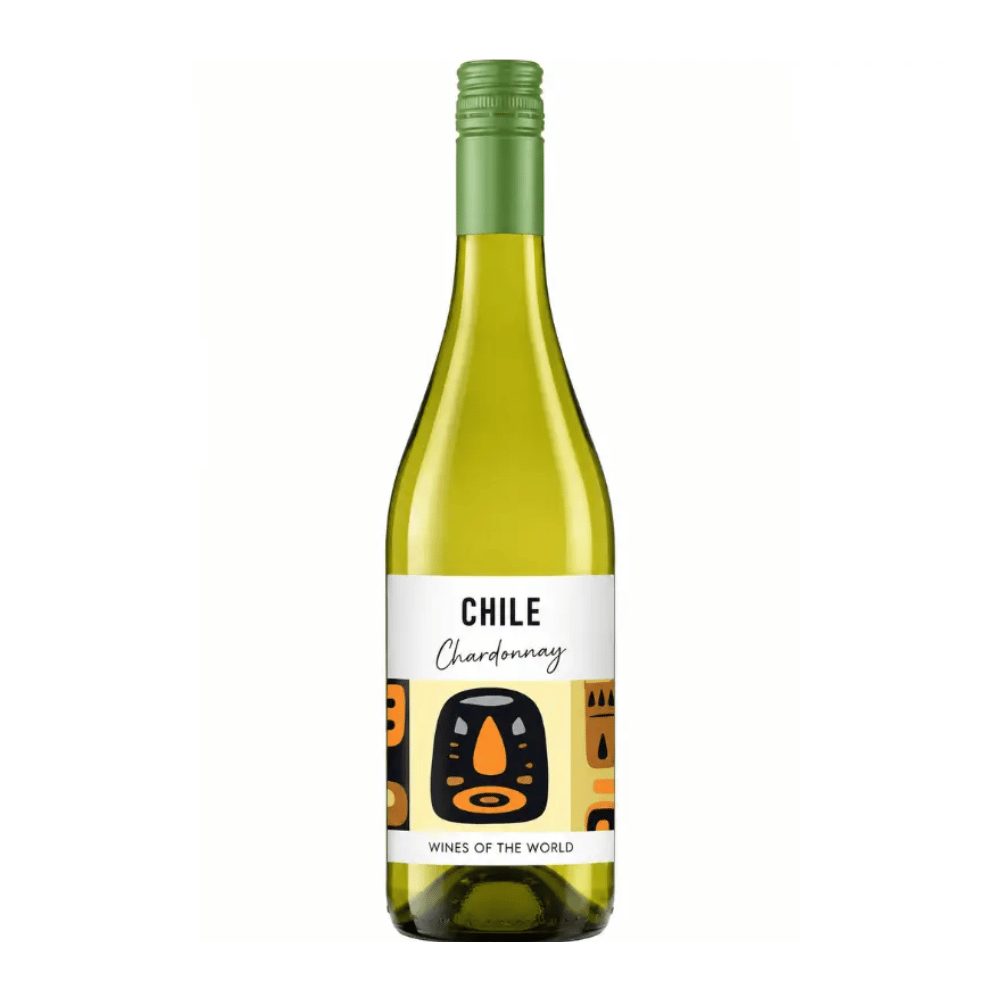 Wino Wines Of The World Chile Chardonnay 13% białe wytrawne 750 ml