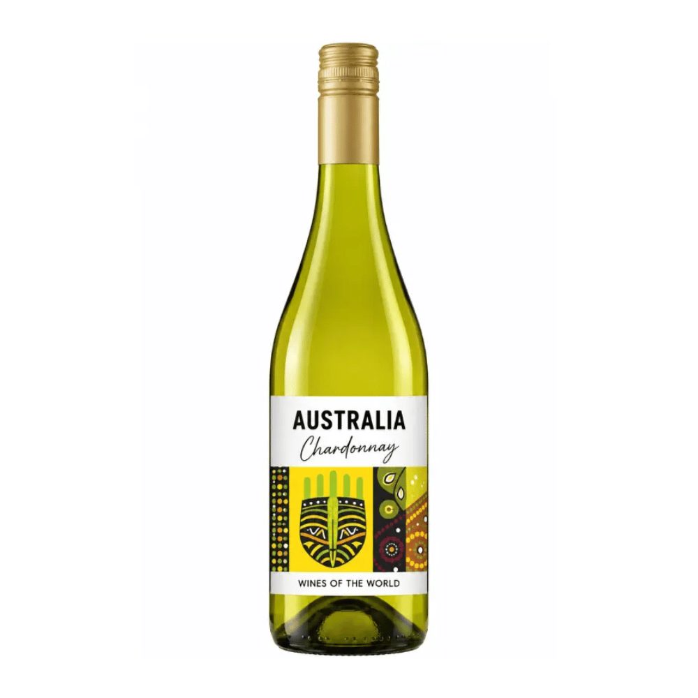 Wino Wines Of The World Australia Chardonnay 13% białe wytrawne 750 ml