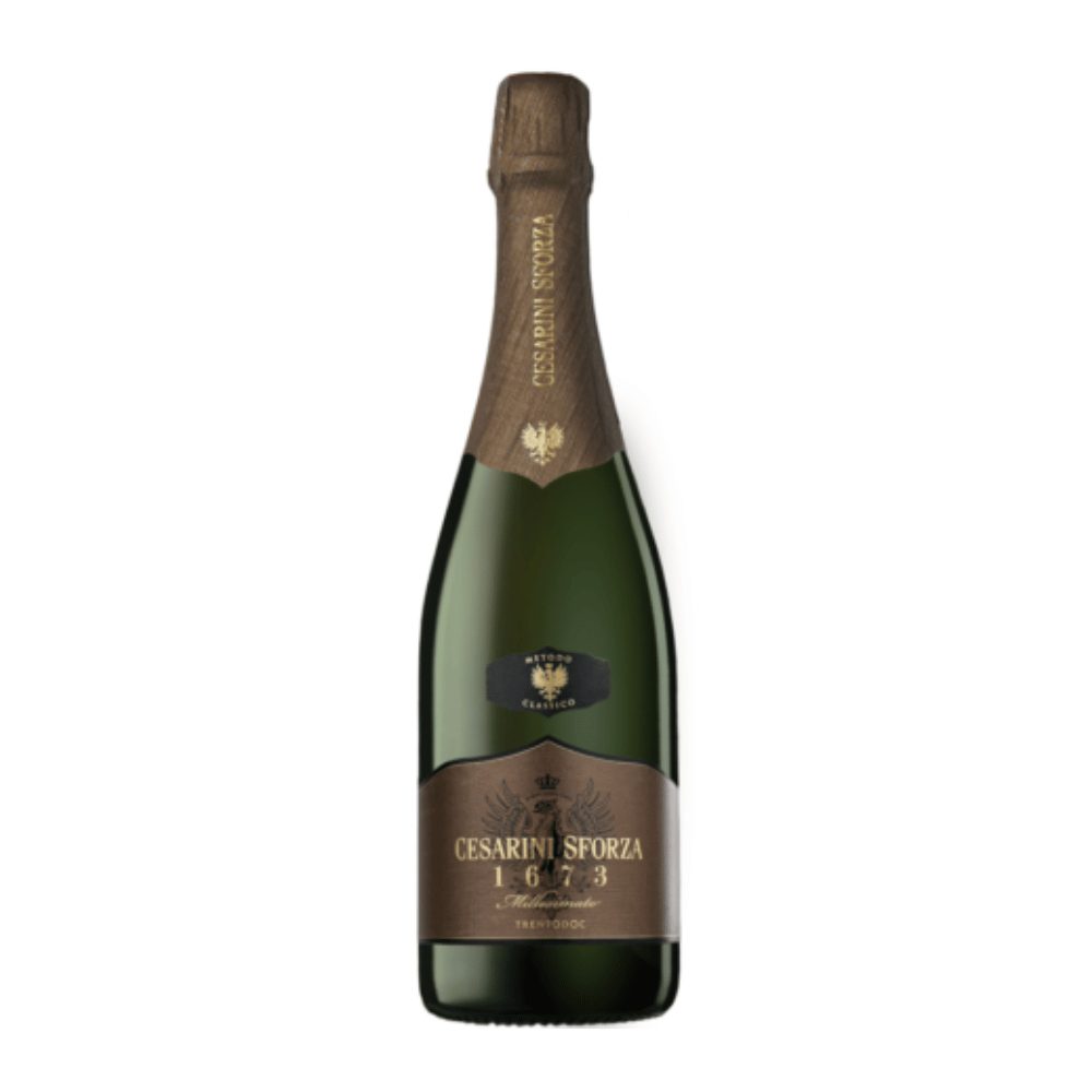Wino musujące Cesarini Sforza 1673 Trento DOC Brut Millesimato 12,5% białe wytrawne 750 ml