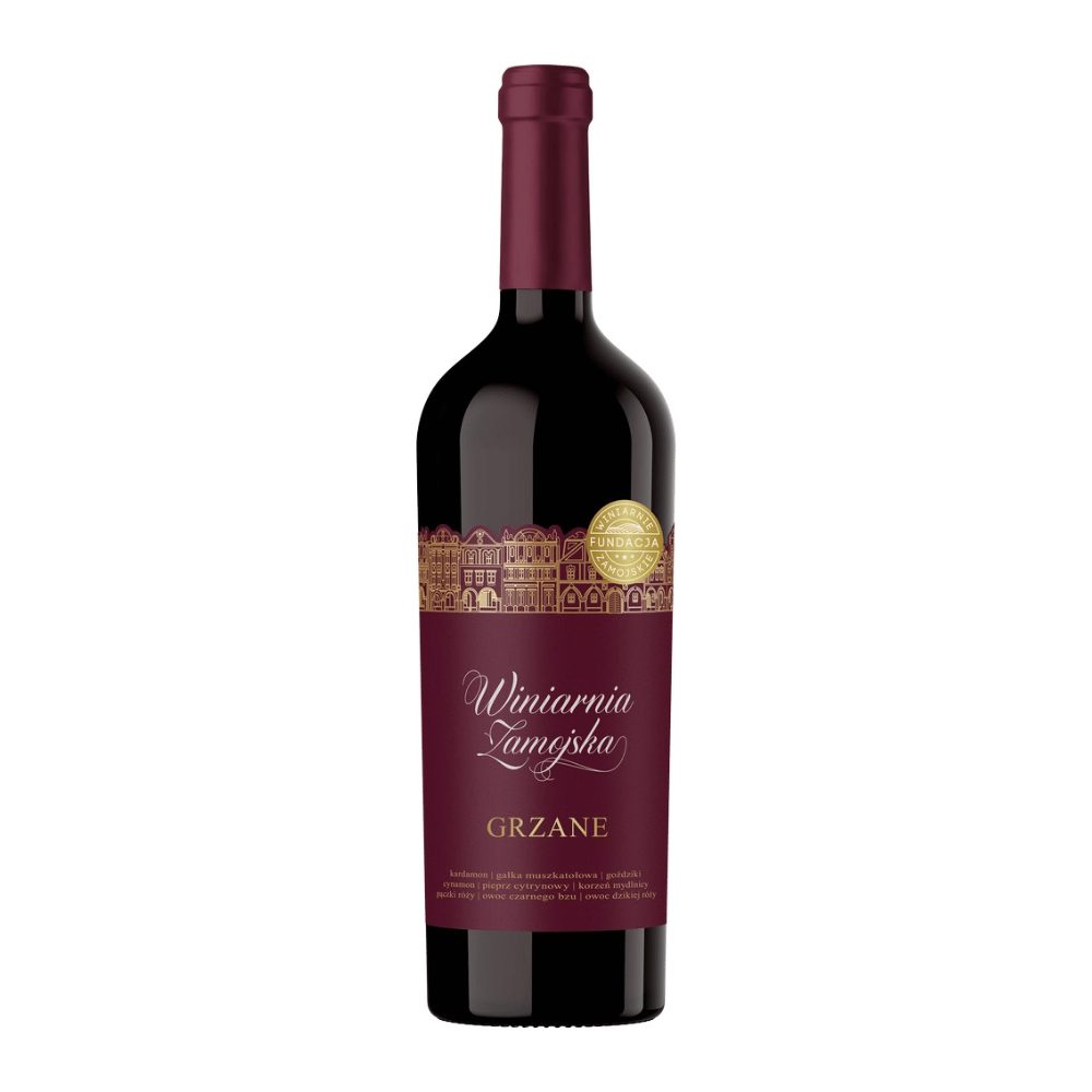 Wino Winiarnia Zamojska Czerwona Porzeczka 10% 750 ml