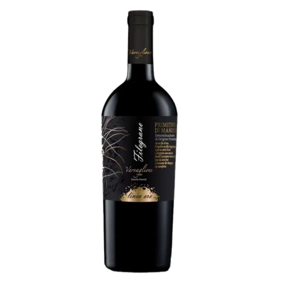 Wino Filograno Oro Di Manduria 14,5% czerwone wytrawne 750 ml
