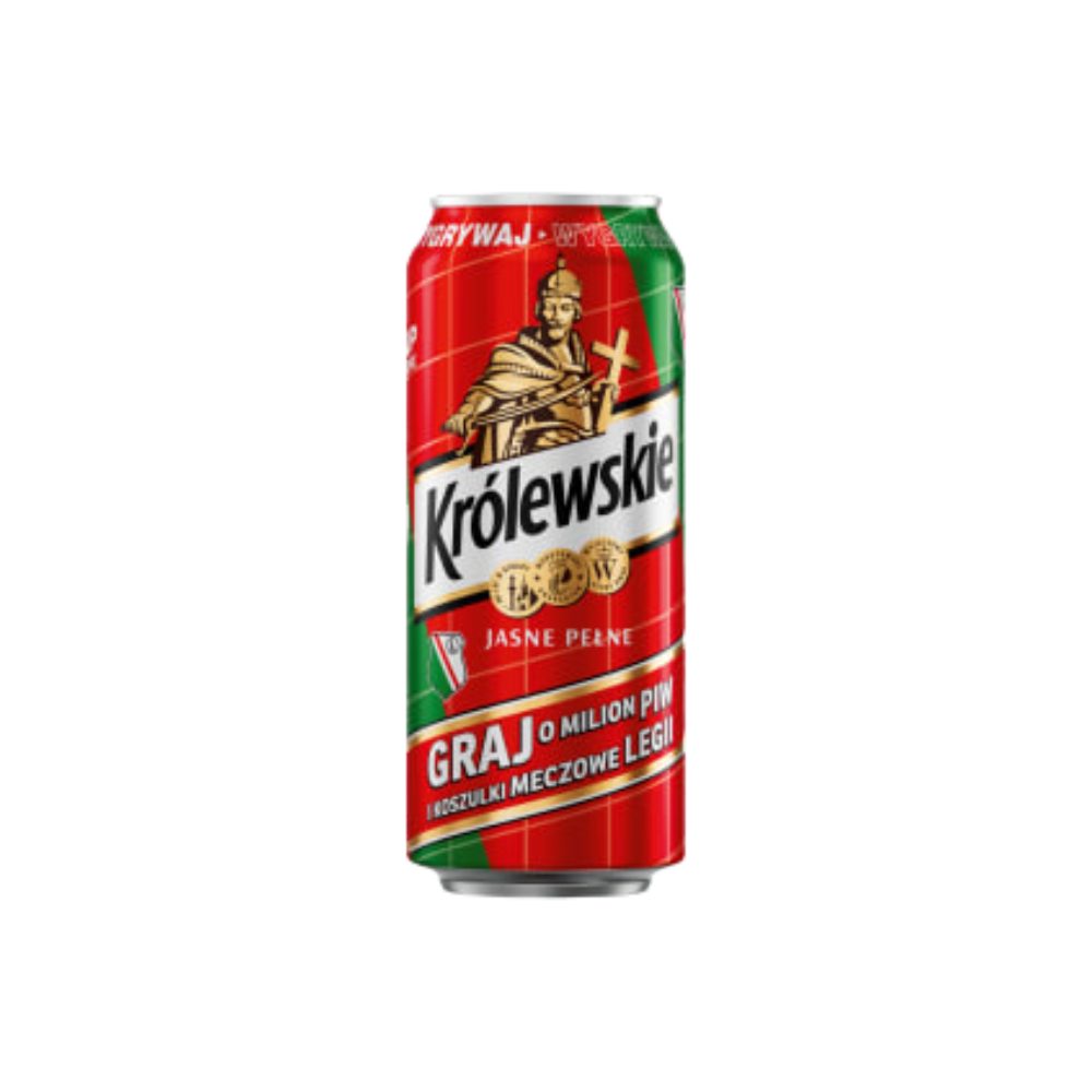 Królewskie Jasne 5,8% 500 ml puszka DRS