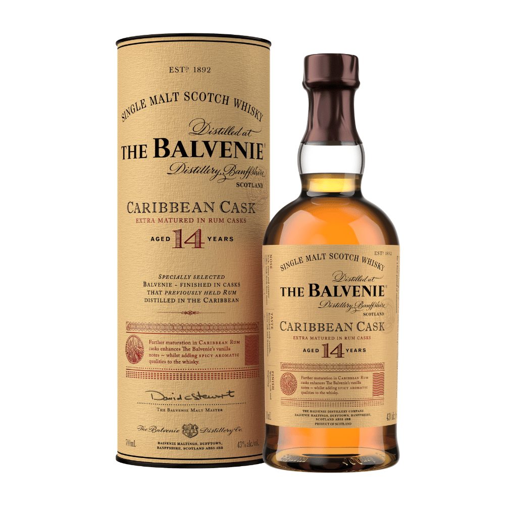 Whisky The Balvenie 14YO Caribbean Cask 43% 700 ml