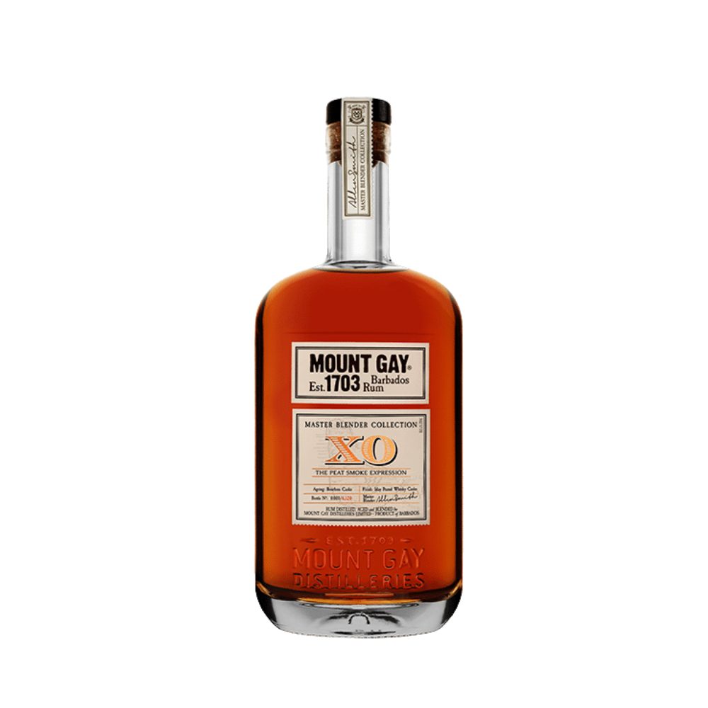 Rum Mount Gay X.O. Peat Smoke Expression Rum, Port Charlotte Finish 57% 700 ml