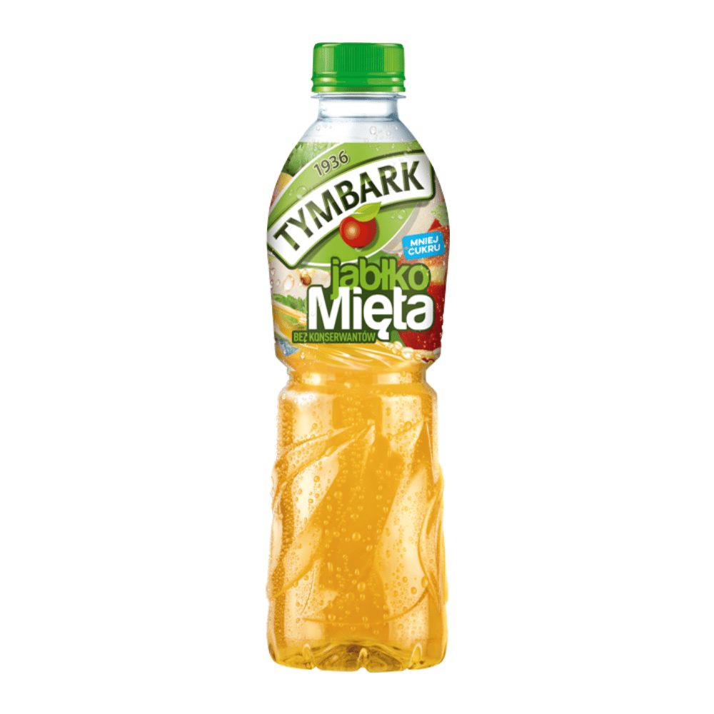 Napój Tymbark Aseptic jabłko mięta 500 ml DRS