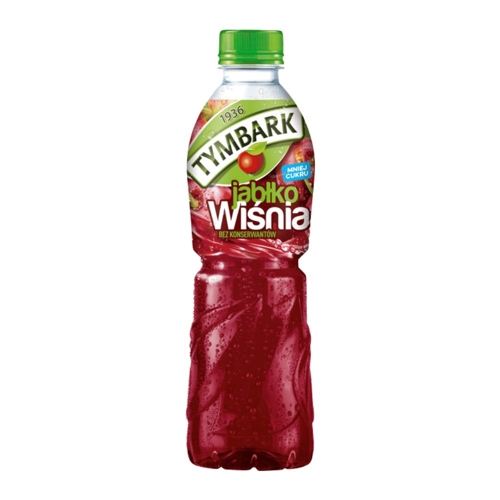 Napój Tymbark Jabłko Wiśnia 500 ml PET DRS