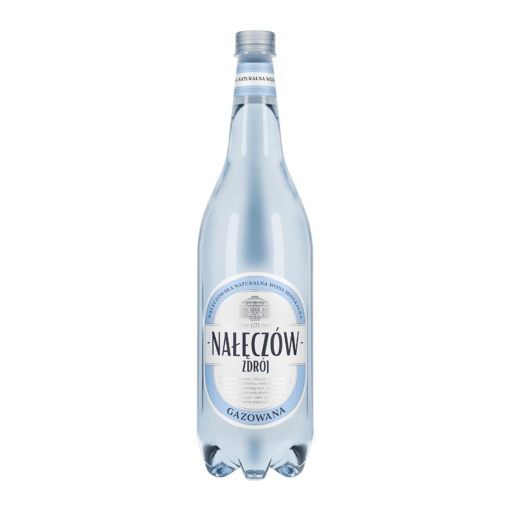 Woda Nałęczów Zdrój gazowna 1250 ml DRS