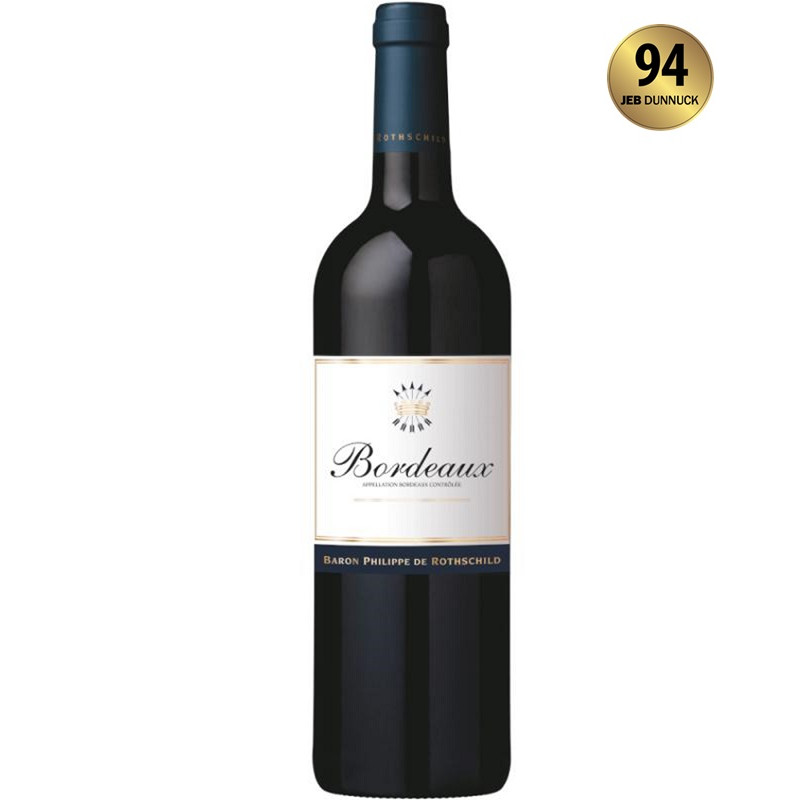 Wino Bordeaux Rouge Baron Philippe czerwone wytrawne 13,5 % 750 ml